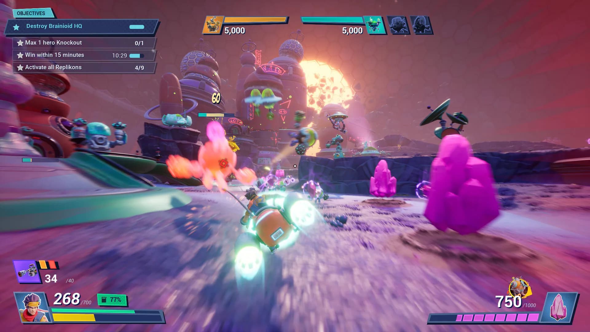 Chip 'n Clawz vs. the Brainioids