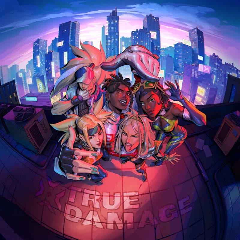 League of Legends : Le collectif virtuel True Damage de Riot Games fait son retour avec l’hymne des Worlds 2026
