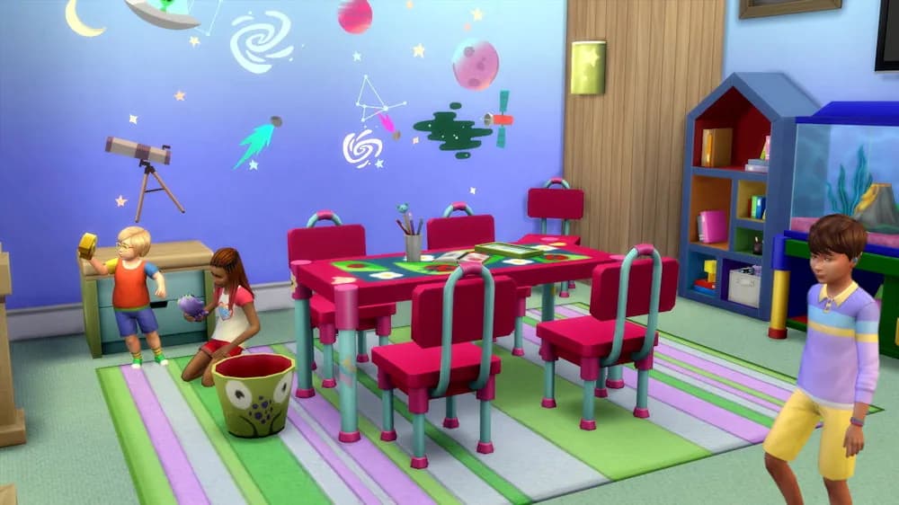 Les Sims 4 : Une mise à jour gratuite soigne le look et les espaces des plus jeunes