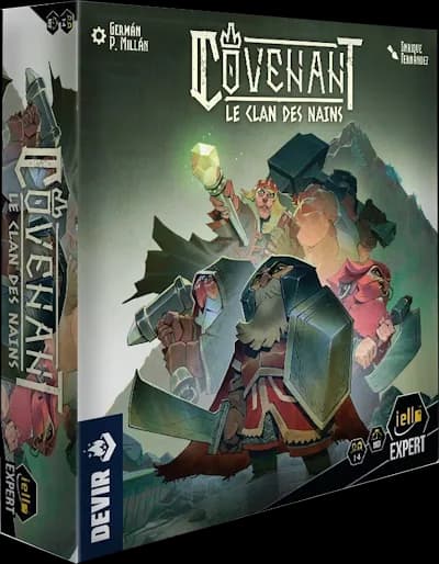 Le test de Covenant - Le Clan des Nains : Un jeu expert signé iello qui transforme chaque action en combo