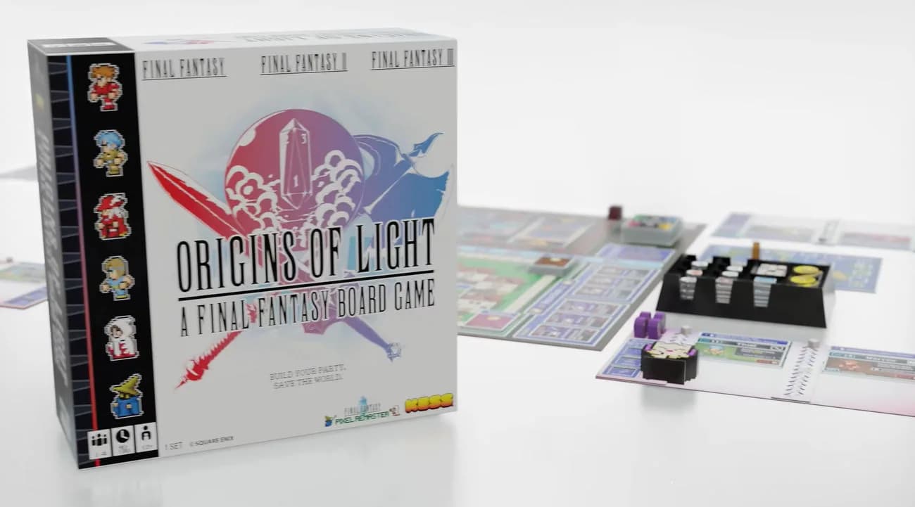 Final Fantasy - Origins of Light : La saga décline ses premiers épisodes en jeu de plateau sur Kickstarter