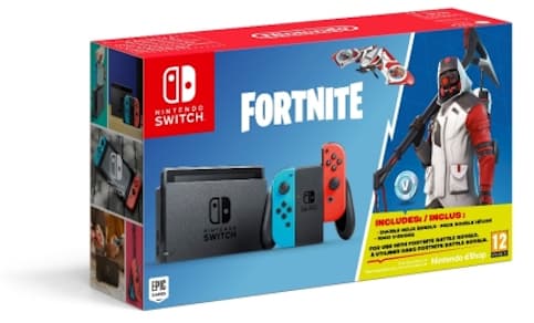 Découvre le pack Nintendo Switch avec Fortnite