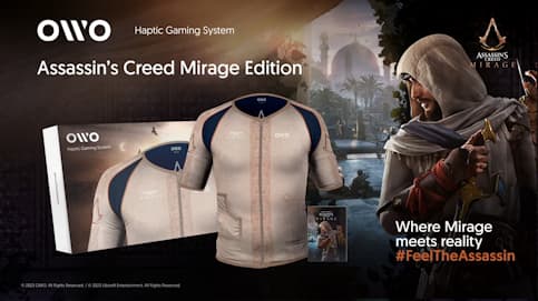 Assassin's Creed Mirage : La veste haptique d’OWO va nous faire vivre le jeu différemment