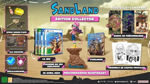 Sand Land : le jeu vidéo adapté du manga sortira en avril prochain.