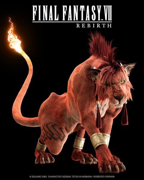 Final Fantasy VII Rebirth : Close-up sur Red XIII
