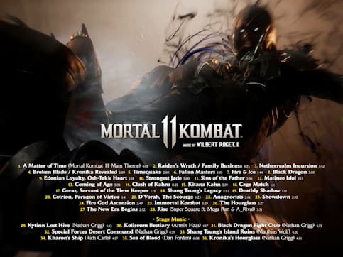 Mortal Kombat 11 : La bande originale vient de sortir