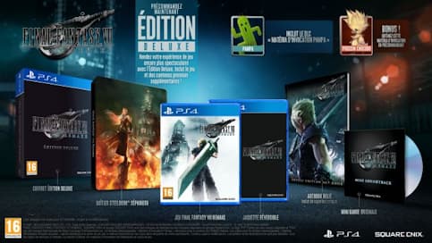 Final Fantasy VII Remake : Toutes les éditions dans le détail