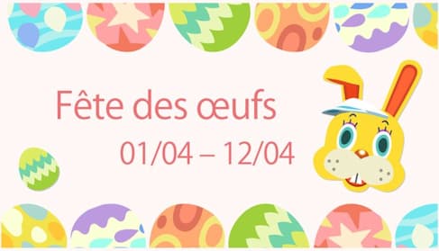 #ACNH : C’est la fête des œufs dans #AnimalCrossingNewHorizons
