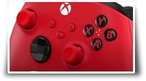Et voici la manette sans fil Pulse Red de Microsoft