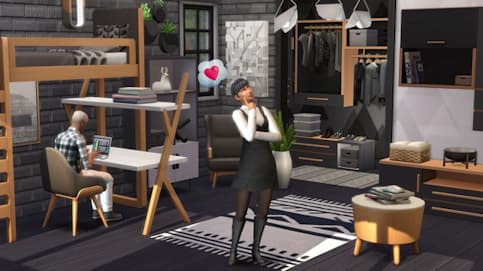 Les Sims 4 : ils emmènagent dans un loft industriel