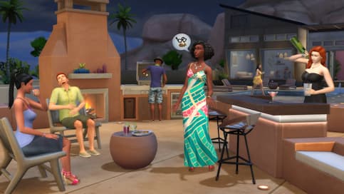 Les Sims 4 : Ils ont la classe avec les kits Premiers looks et Luxe dans le désert