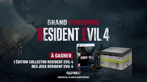 Resident Evil 4 : Capcom lance un concours pour gagner plein de cadeaux