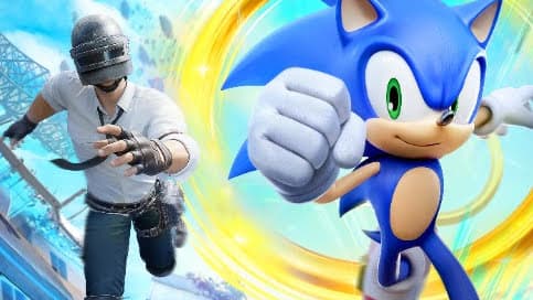 Sonic s’invite dans PUBG Mobile pour une collaboration survitaminée