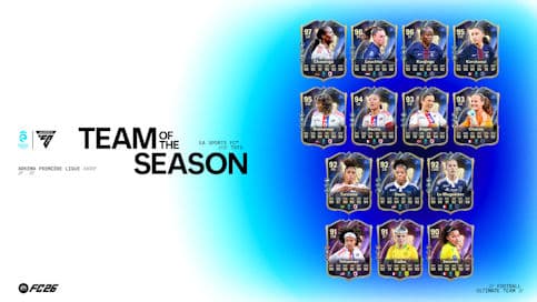 EA Sports FC : Voici l’équipe de la Saison Arkema Première Ligue