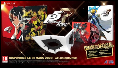 Ce que te réserve Persona 5 Royal et les éditions limitées