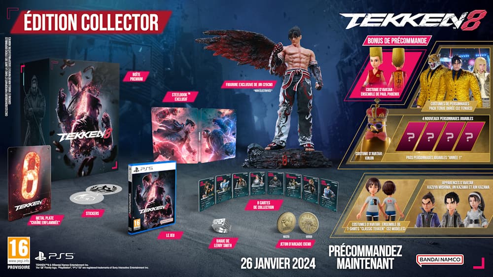 Tekken 8 : Le jeu sortira pour les 30 ans de la licence