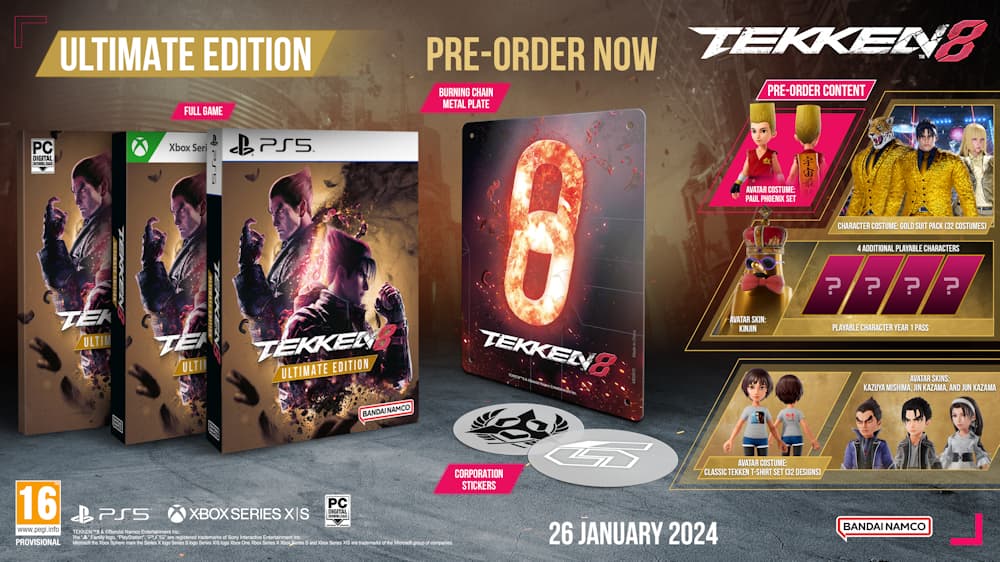 Tekken 8 : Le jeu sortira pour les 30 ans de la licence