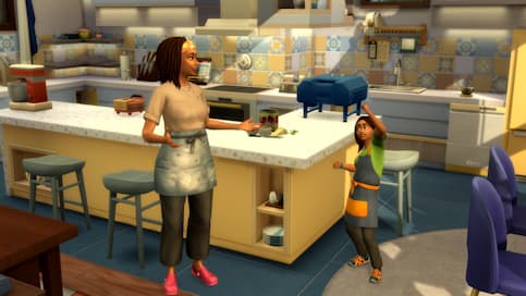 Les Sims 4 se mettent à la cuisine