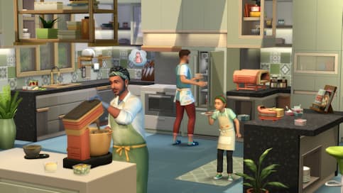 Les Sims 4 se mettent à la cuisine