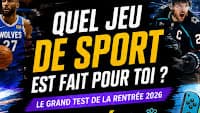 Quel jeu vidéo de sport est fait pour toi ? Le grand test de la rentrée 2026